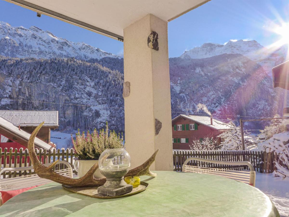 Apartment Chalet Im Gaessli By Interhome Lauterbrunnen Exterior photo
